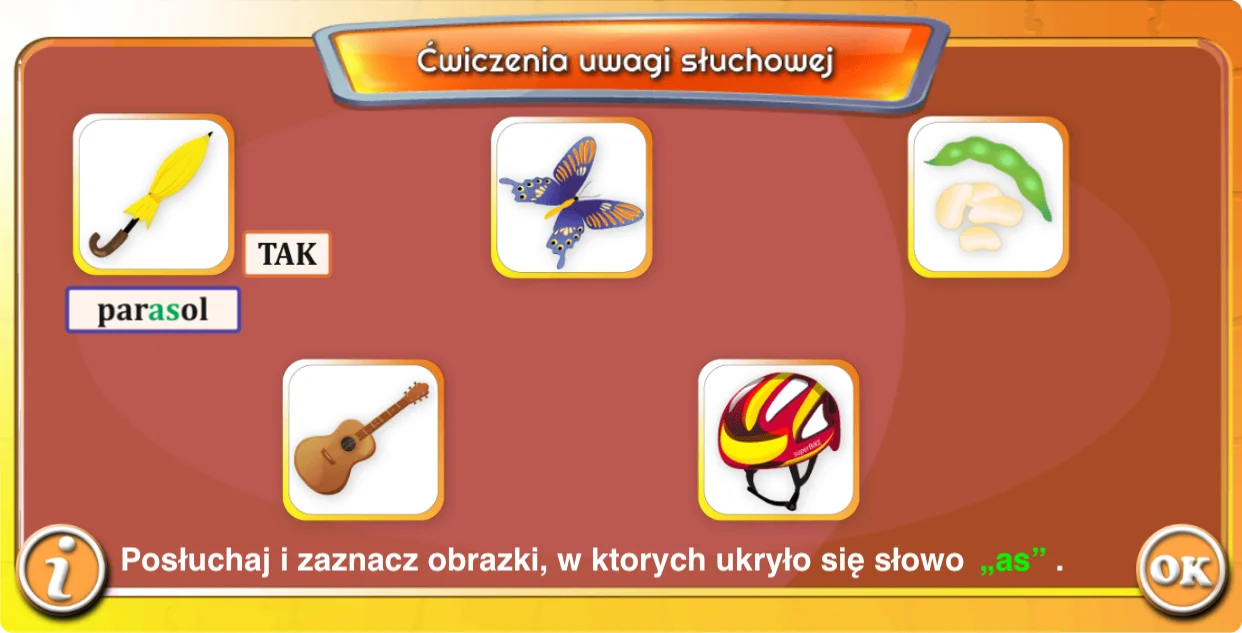 EduProgramy - Trening uwagi słuchowej i różnicowania głosek