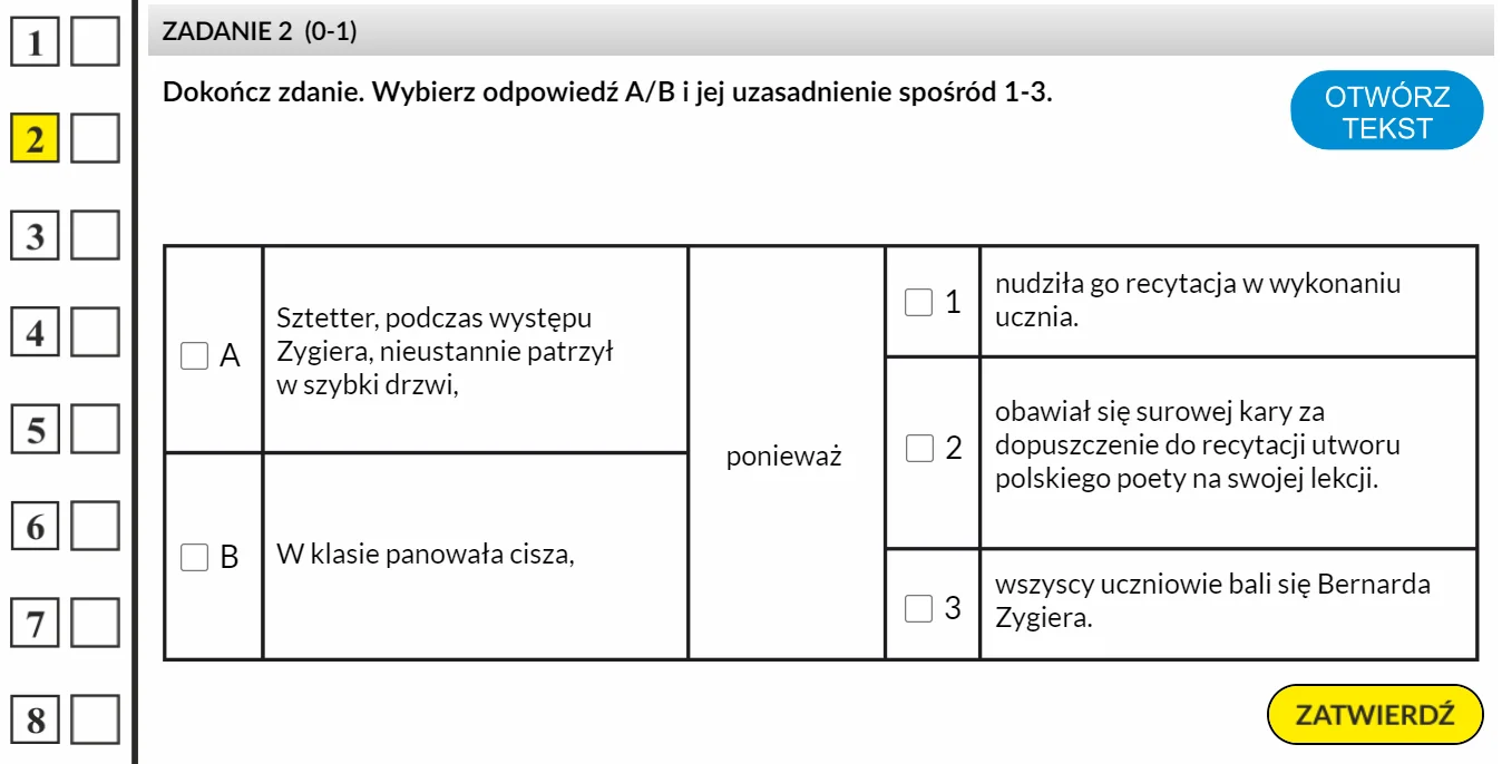 EduProgramy Egzamin ósmoklasisty Język polski - zadania do lektur