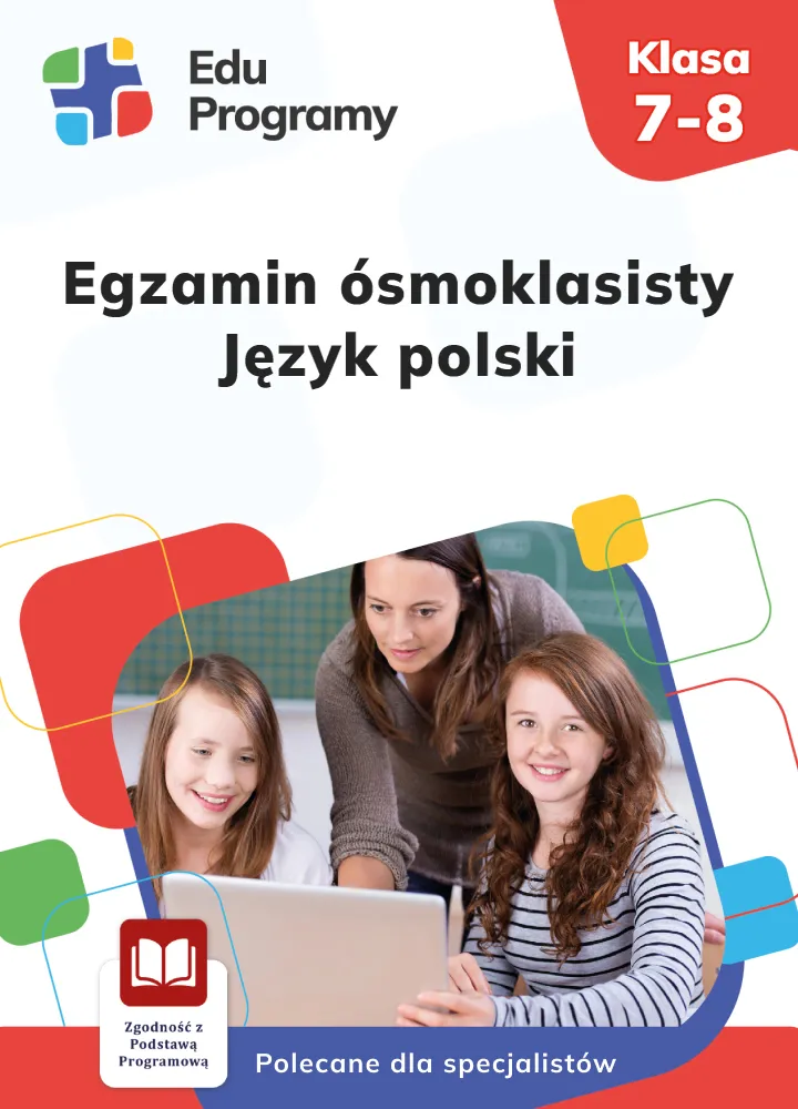 EduProgramy Egzamin ósmoklasisty Język polski - pudełko programu