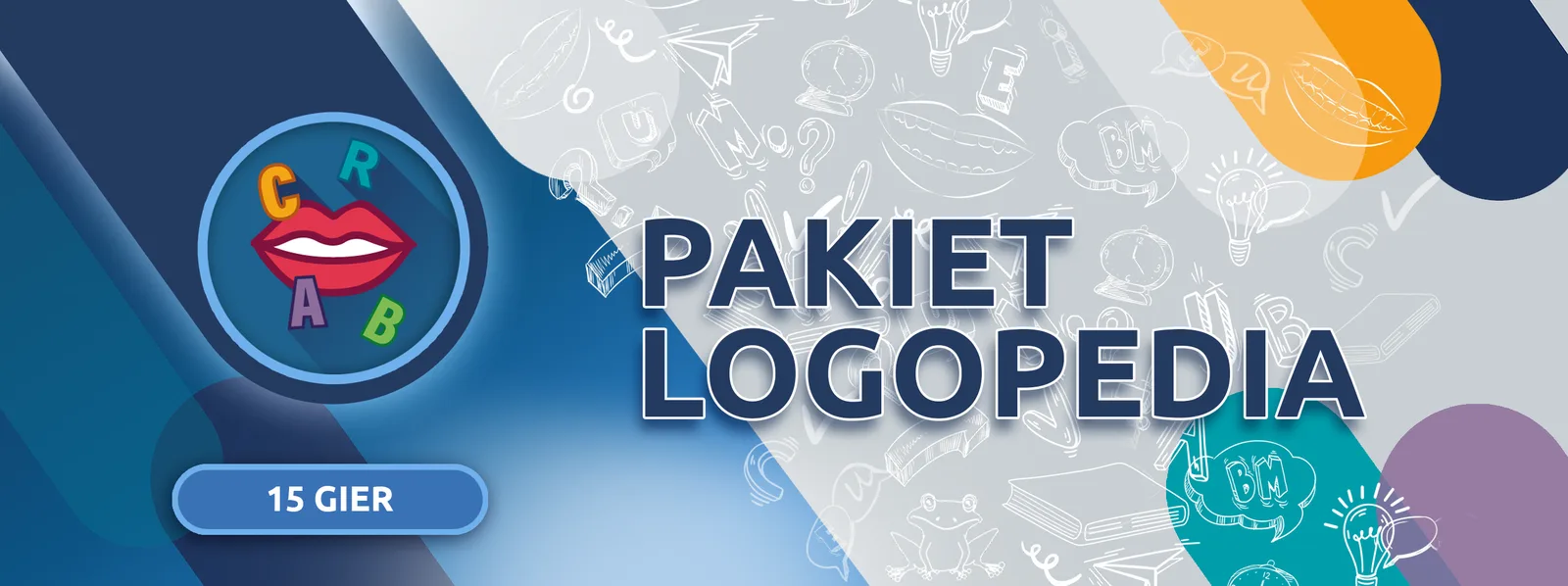 FunFloor Pakiet 15 gier Logopedia - baner pakietu