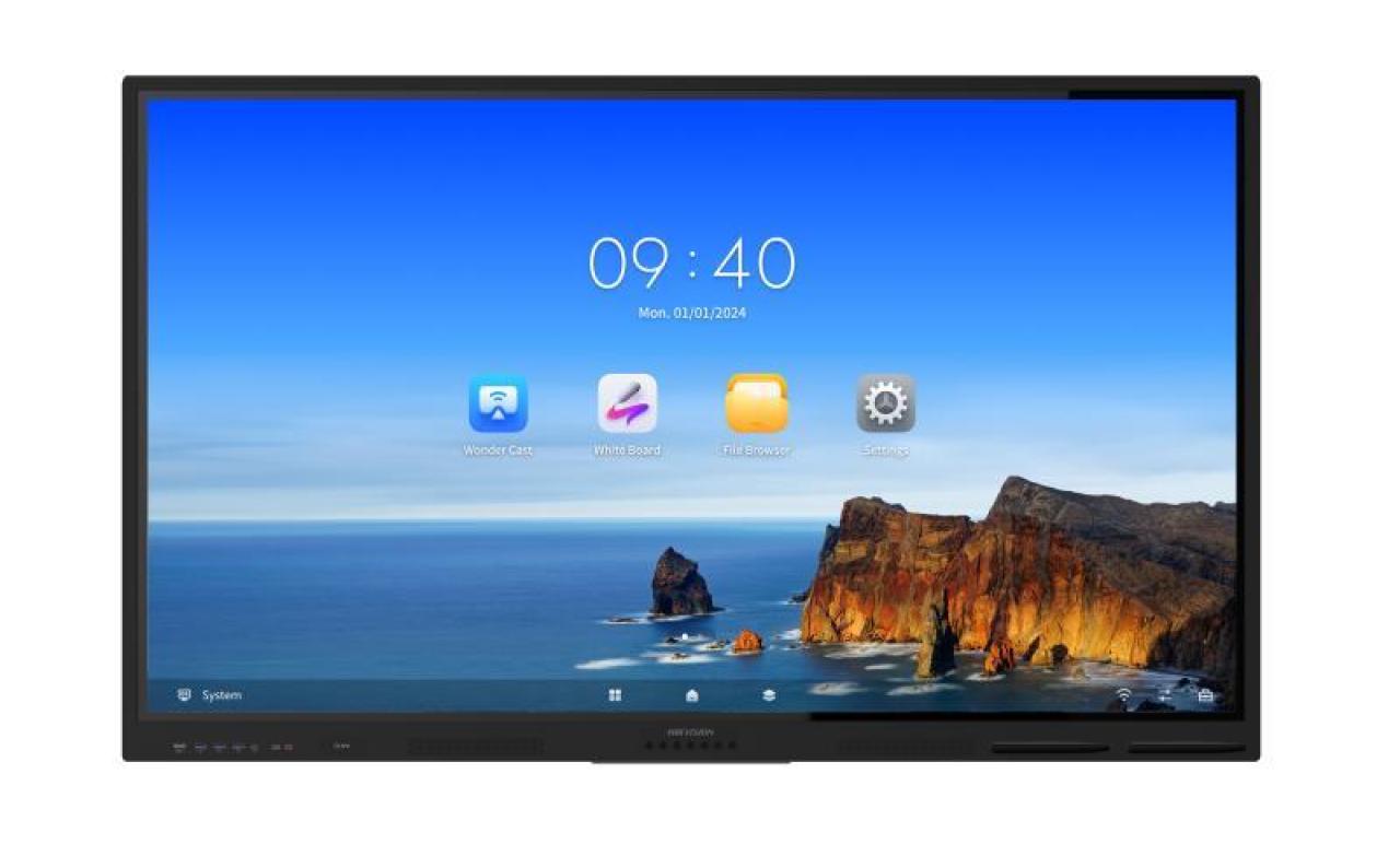 Monitor interaktywny Hikvision DS-D5B75RB/EL 75" - widok produktu
