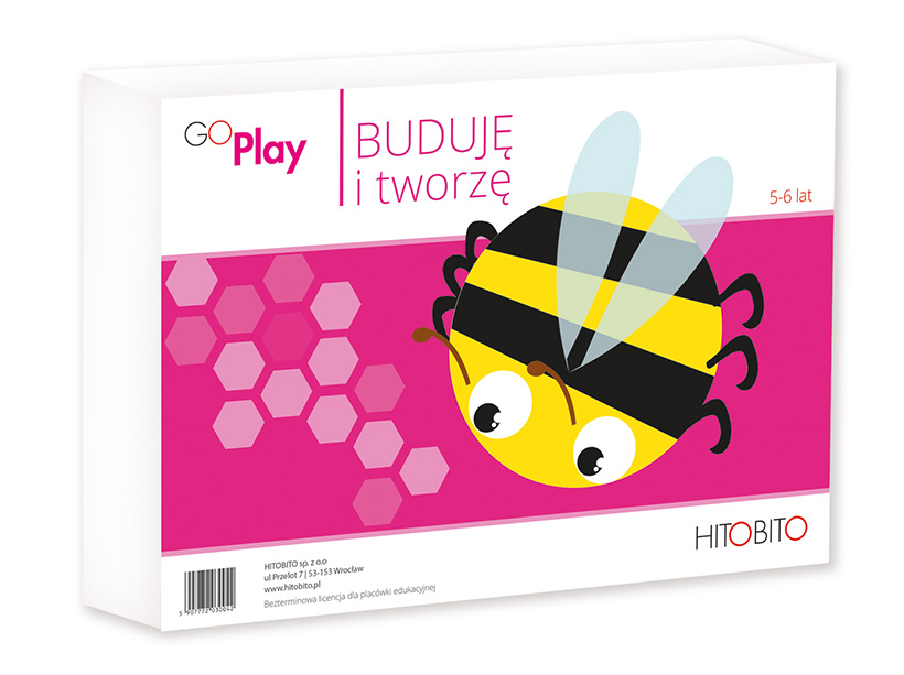 GoPlay - Buduję i tworzę - program multimedialny (wiek 5-6 lat) - widok produktu