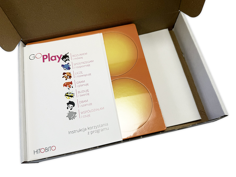 GoPlay Współdziałam i czuję - zawartość pudełka po otwarciu