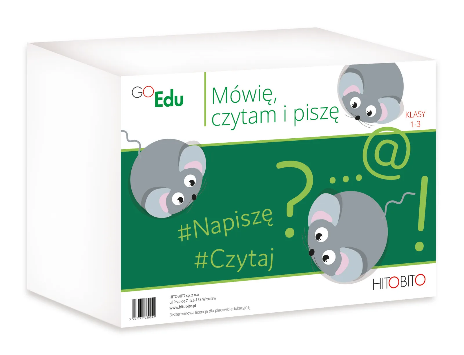 GoEdu. Mówię, czytam i piszę - pudełko zestawu