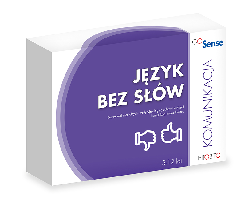 GoSense Język bez słów - widok pudełka programu multimedialnego