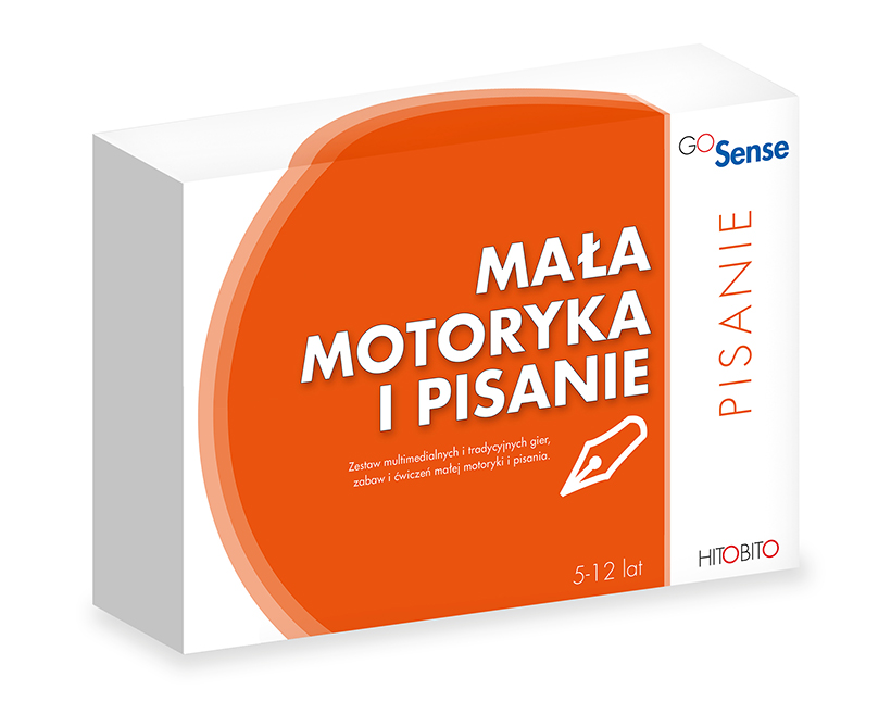 GoSense Mała motoryka i pisanie - pudełko programu, widok od frontu