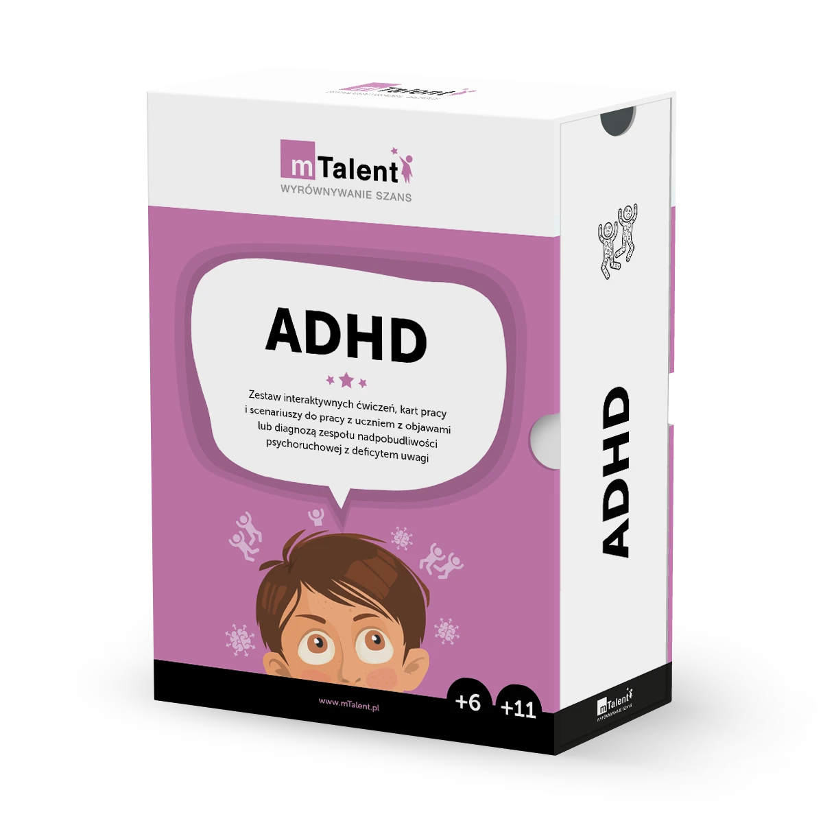 mTalent - ADHD - program multimedialny (wiek 5+ 11+) - widok produktu