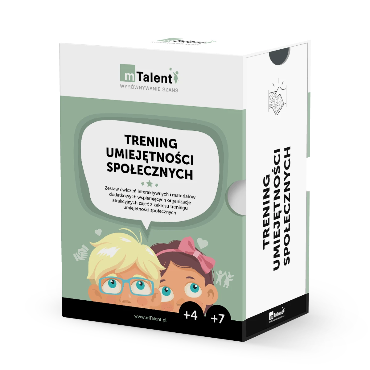 mTalent Trening umiejętności społecznych - pudełko programu