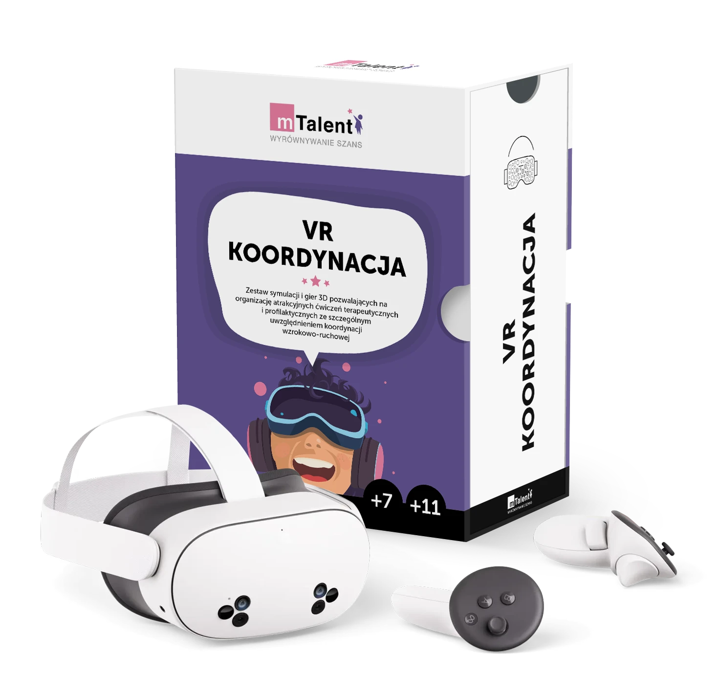 mTalent - VR. Koordynacja (zestaw z 1x gogle VR) - widok produktu