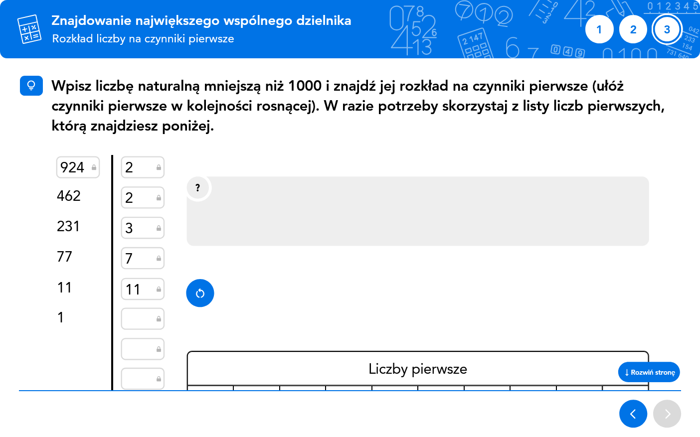 Matematyka. Teoria i Praktyka kl. 4-6 - ćwiczenie NWD