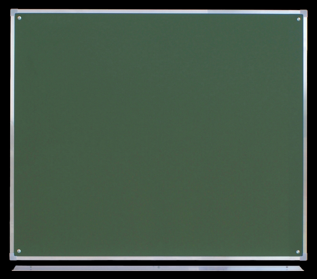 Tablica ceramiczna magnetyczna zielona typ C 1,00 m x 1,20 m - widok od frontu