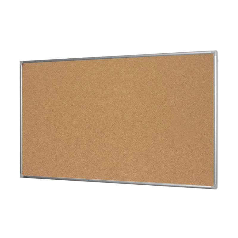 Tablica korkowa TK w ramie aluminiowej 100x150 cm - widok od frontu