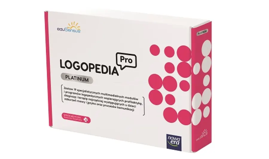 eduSensus Logopedia PRO Platinum - opakowanie programu
