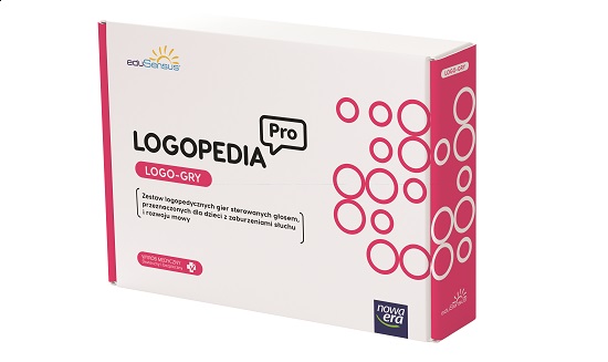 EduSensus Logopedia PRO Logo-Gry 3.2 - pudełko programu multimedialnego