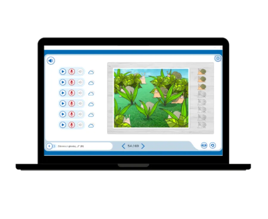 Logopedia PRO Pakiet GOLD 4.0 - moduły terapeutyczne i ćwiczenia