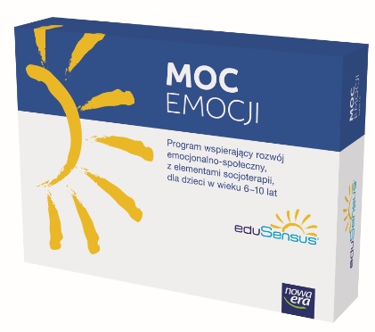 EduSensus Moc Emocji (wiek 6-10 lat) - pudełko zestawu multimedialnego