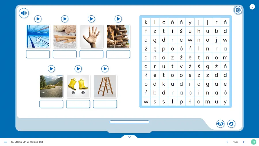 EduSensus LOGOPEDIA PRO Pakiet GOLD 4.0 - widok zestawu multimedialnego