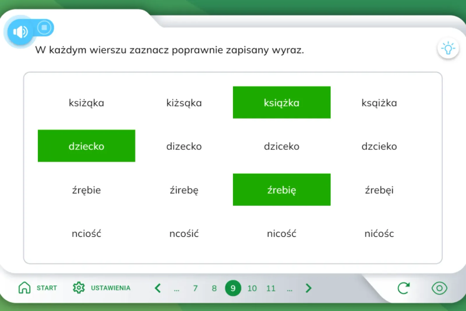 Dysleksja PRO Poziom 2 - moduł ćwiczeń tworzenia wypowiedzi pisemnych