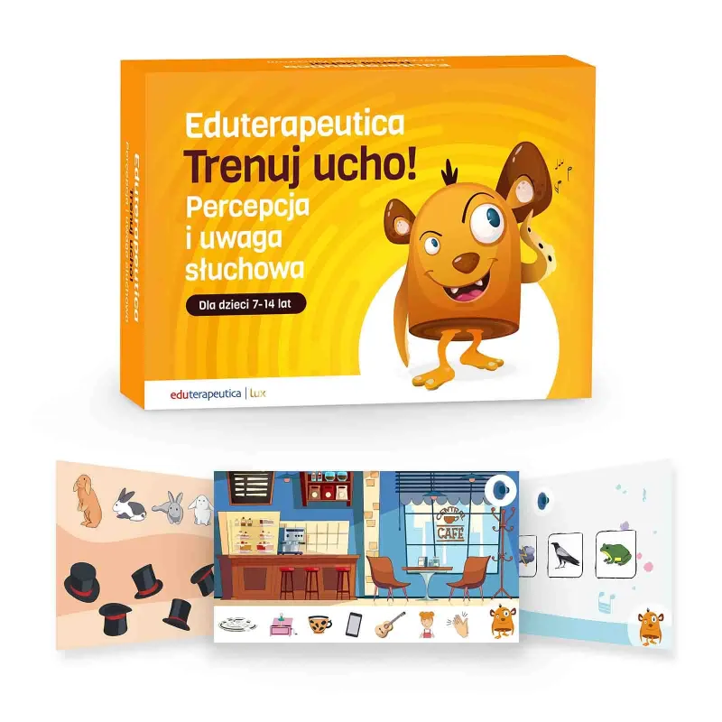 Eduterapeutica Lux Trenuj ucho! - interfejs ćwiczeń na platformie educhmura.pl