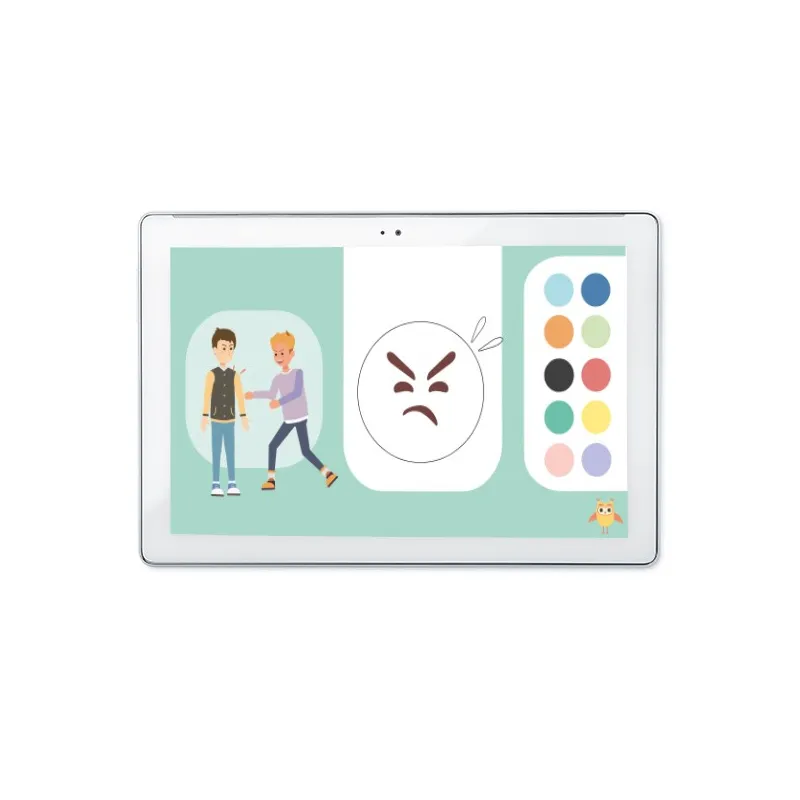 Program multimedialny Eduterapeutica Lux Szkoła Online - widok interfejsu