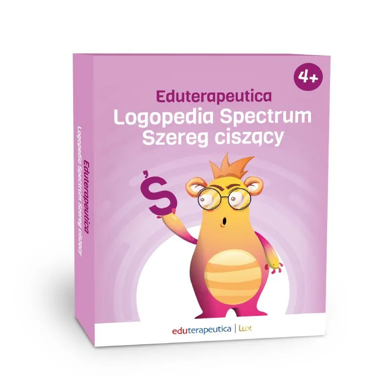 Eduterapeutica Lux Logopedia Spectrum Szereg ciszący - widok opakowania programu