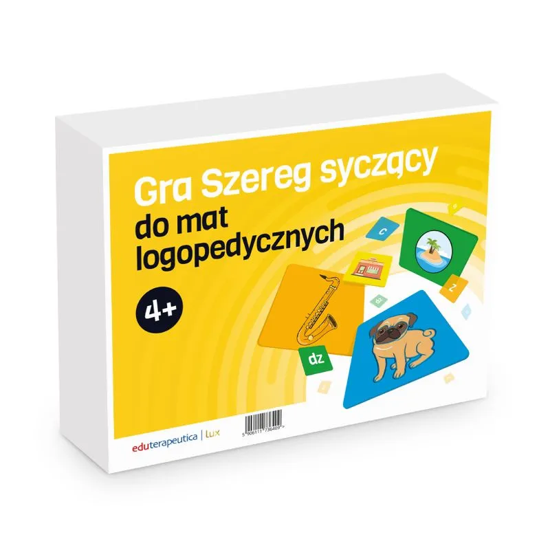 Eduterapeutica Lux Gra Szereg syczący do mat logopedycznych - widok od frontu