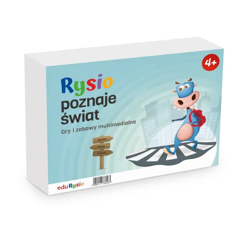 Rysio poznaje świat - program multimedialny (wiek 4+) - widok produktu