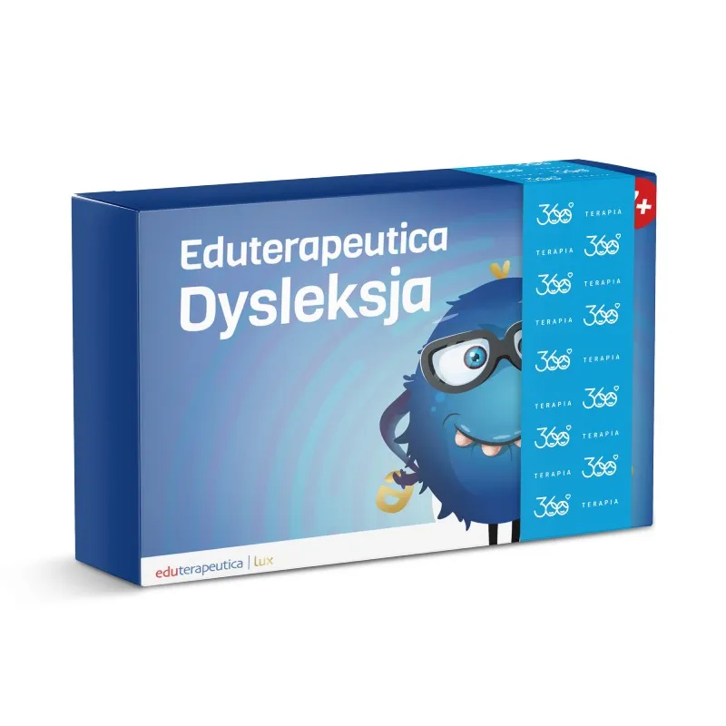 Eduterapeutica Lux Dysleksja - pudełko z programem i pomocami dydaktycznymi