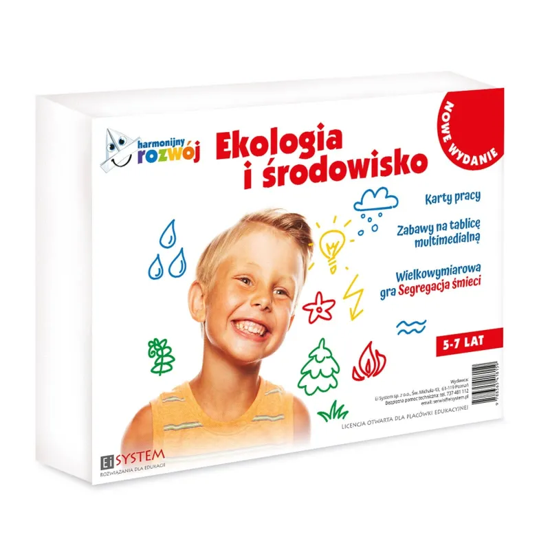 Harmonijny Rozwój – Ekologia i środowisko - program multimedialny (wiek 5-7 lat) - widok produktu