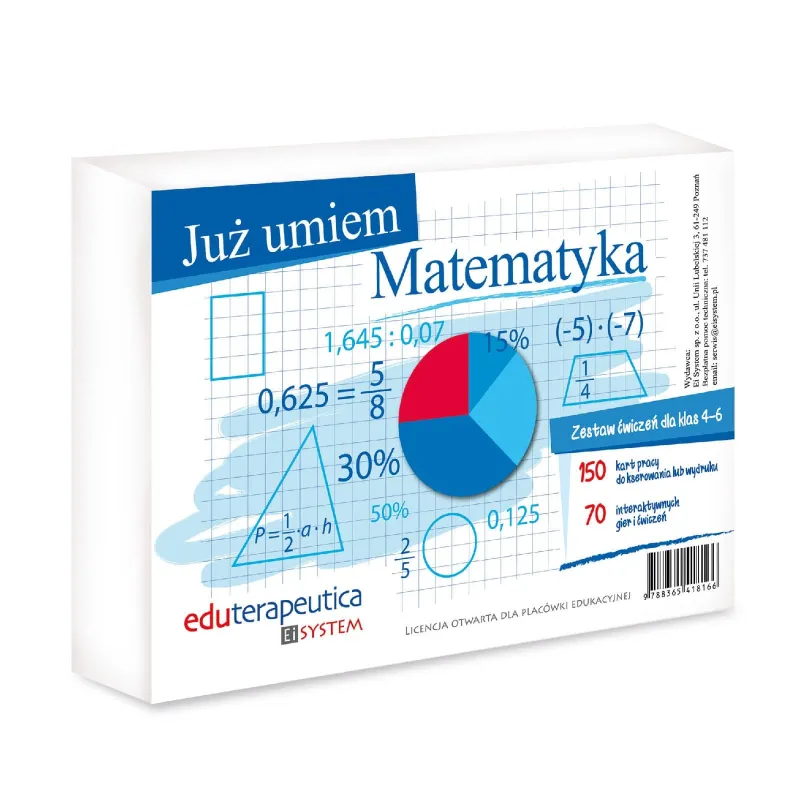 Eduterapeutica Już umiem - Matematyka - pudełko i nośnik programu