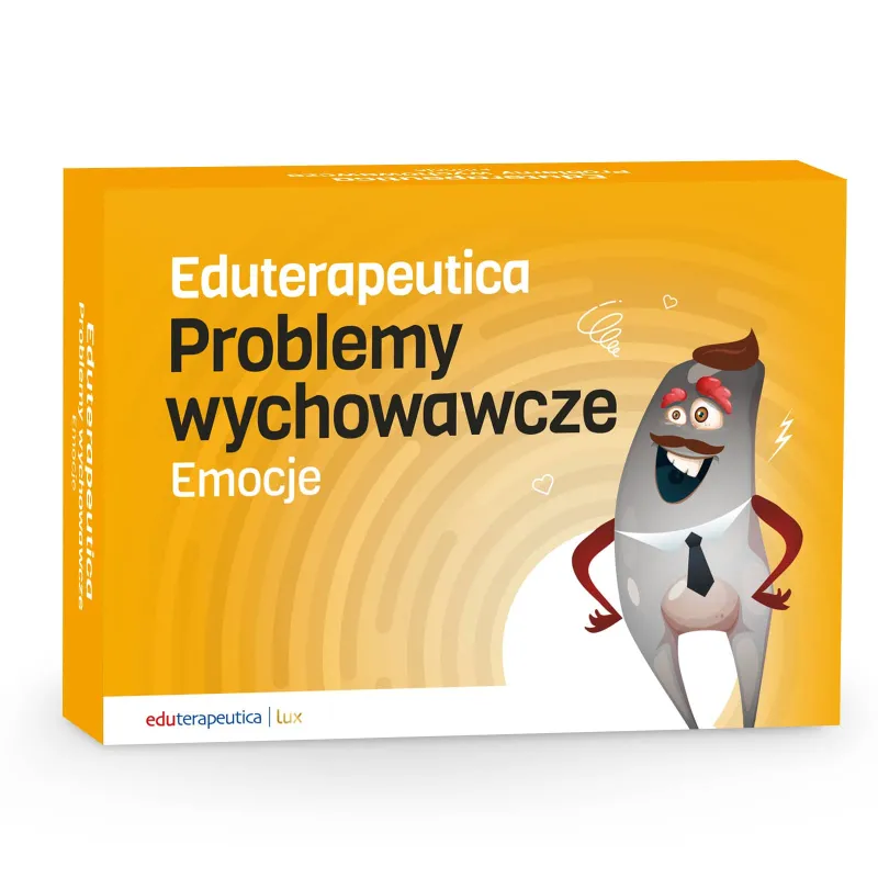 Eduterapeutica Lux Emocje - elementy zestawu i koła emocji