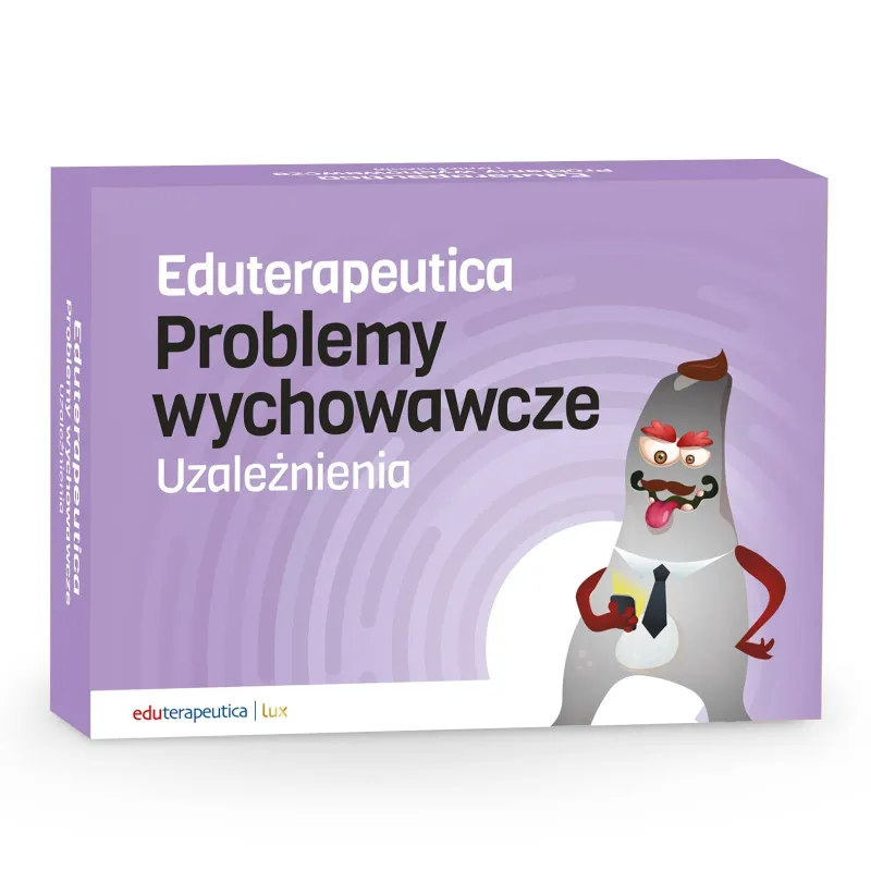 Eduterapeutica Lux Uzależnienia - pudełko programu i zestaw materiałów