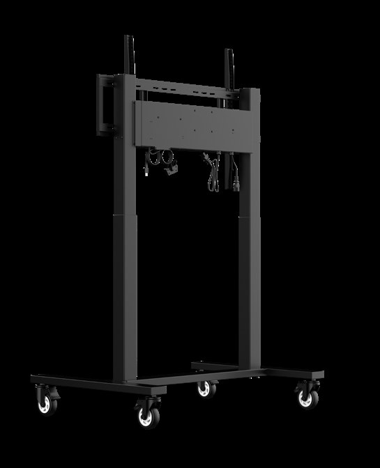 Statyw Avtek TouchScreen Electric Stand V3 - widok z ukosa na kolumny i podstawę
