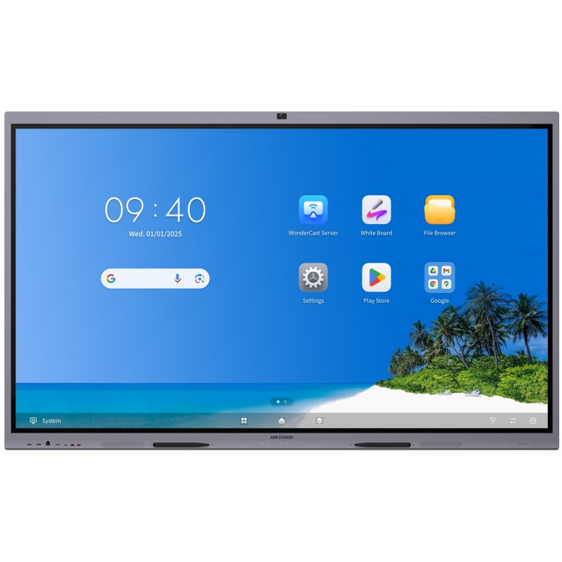 Monitor Interaktywny Hikvision PERFORMANCE G2 DS-D5B65RB/FP 65 cali z kamerą android 14 z certyfikatem Google - EDLA