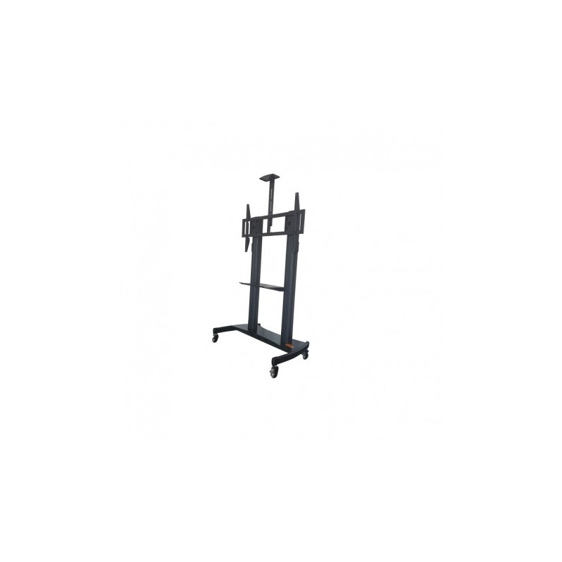 Podstawa jezdna Newline TruLift HW86 z zamontowanym monitorem