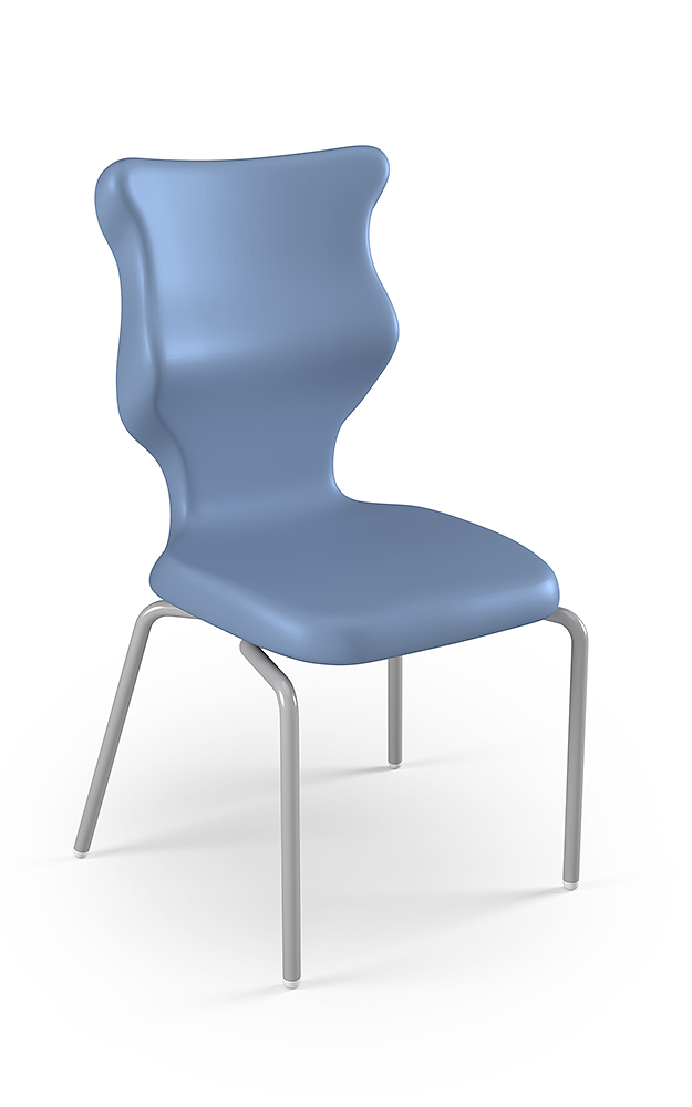Dobre krzesło ergonomiczne Spider Entelo szkolne przedszkolne - Pastelowy niebieski RAL 5014