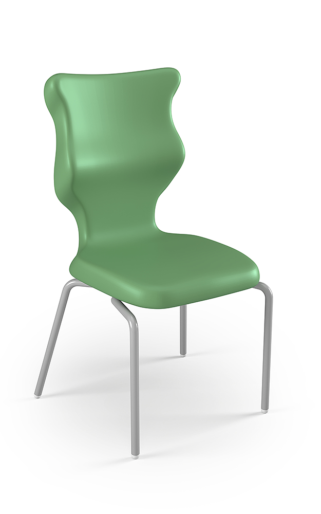 Dobre krzesło ergonomiczne Spider Entelo szkolne przedszkolne - Pastelowy zielony RAL 150 60 20