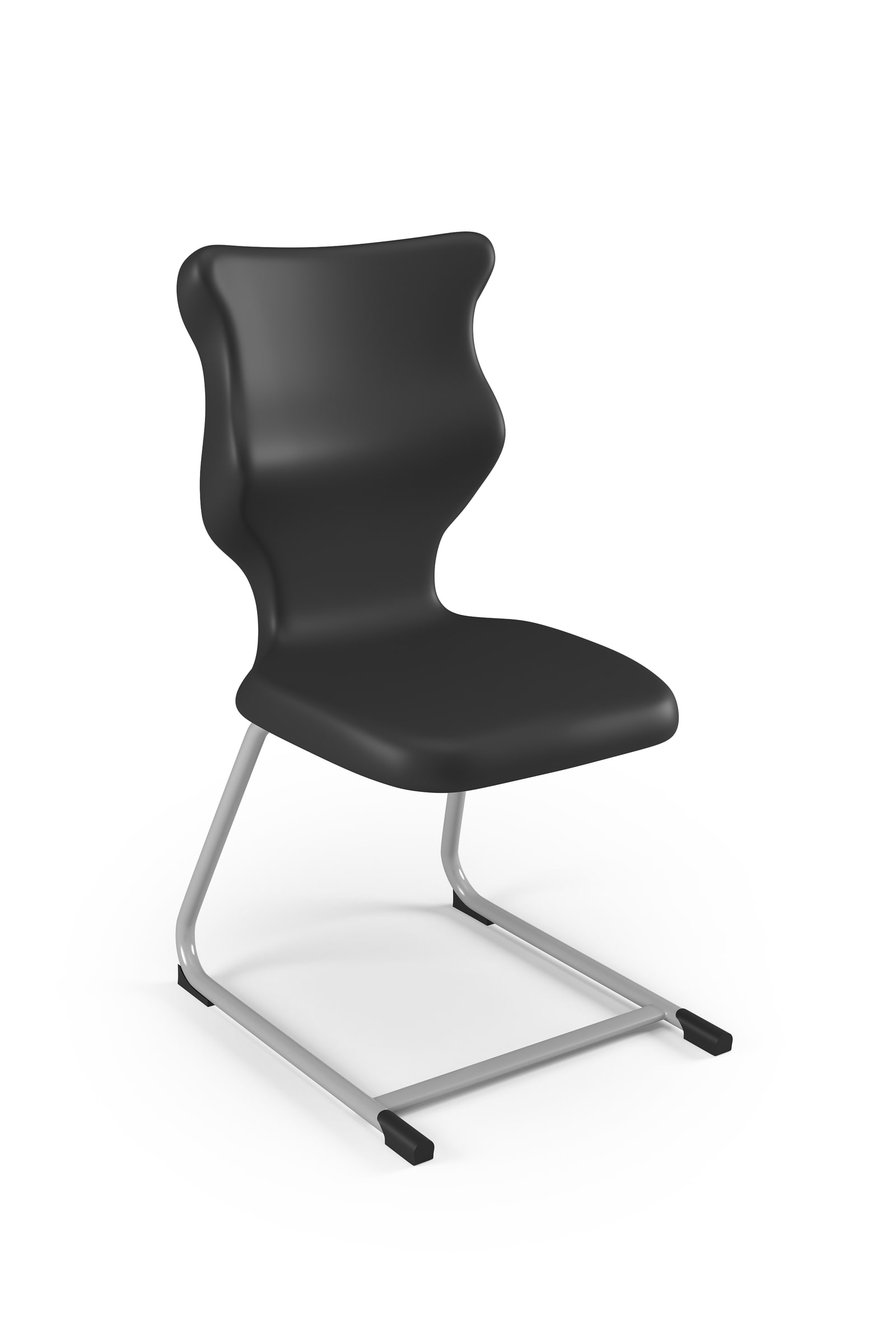 Dobre krzesło ergonomiczne C-Line Entelo szkolne przedszkolne - Czarny RAL 9005
