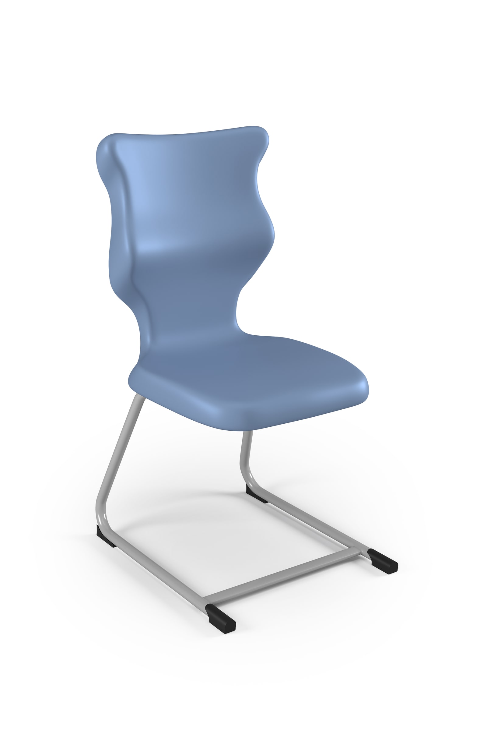 Dobre krzesło ergonomiczne C-Line Entelo szkolne przedszkolne - Pastelowy niebieski RAL 5014
