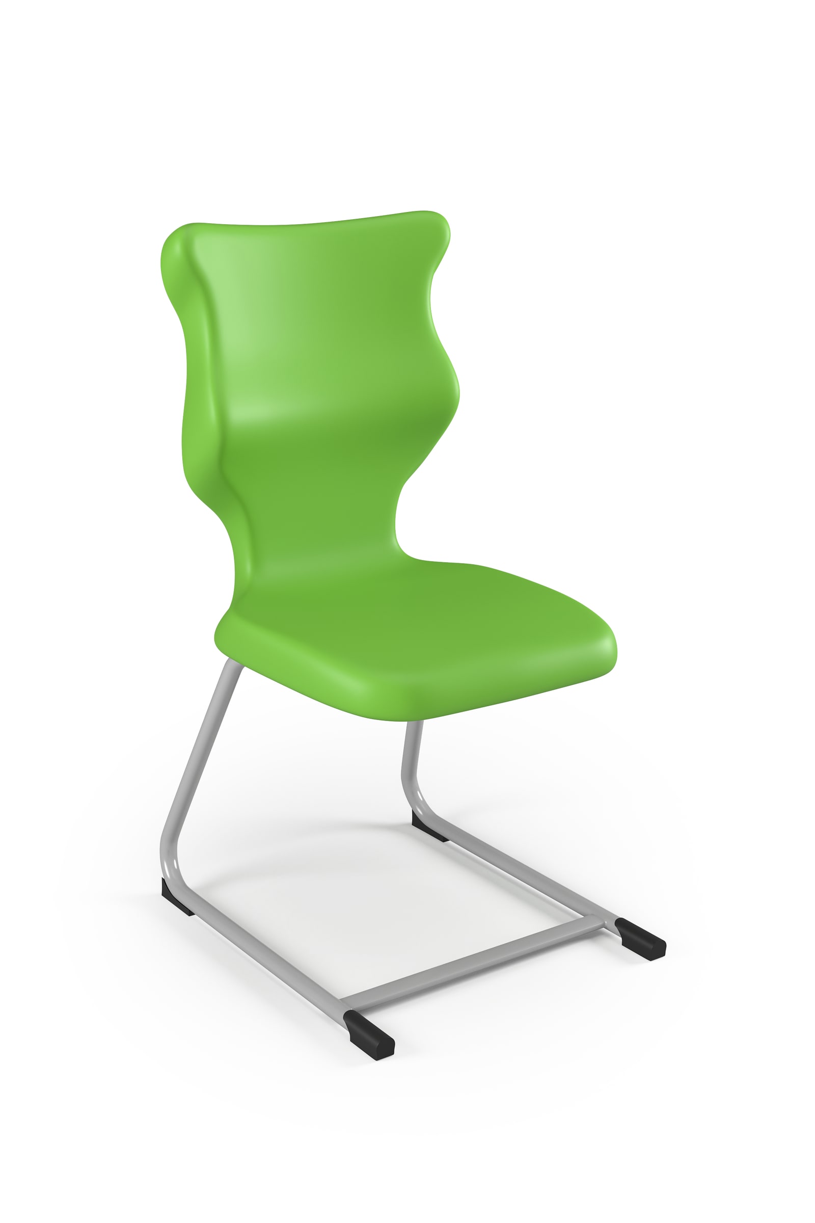 Dobre krzesło ergonomiczne C-Line Entelo szkolne przedszkolne - Zielony RAL 6018