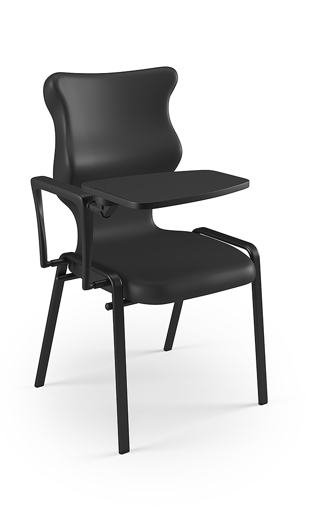 Dobre krzesło ergonomiczne Student Plus Entelo szkolne - Czarny RAL 9005