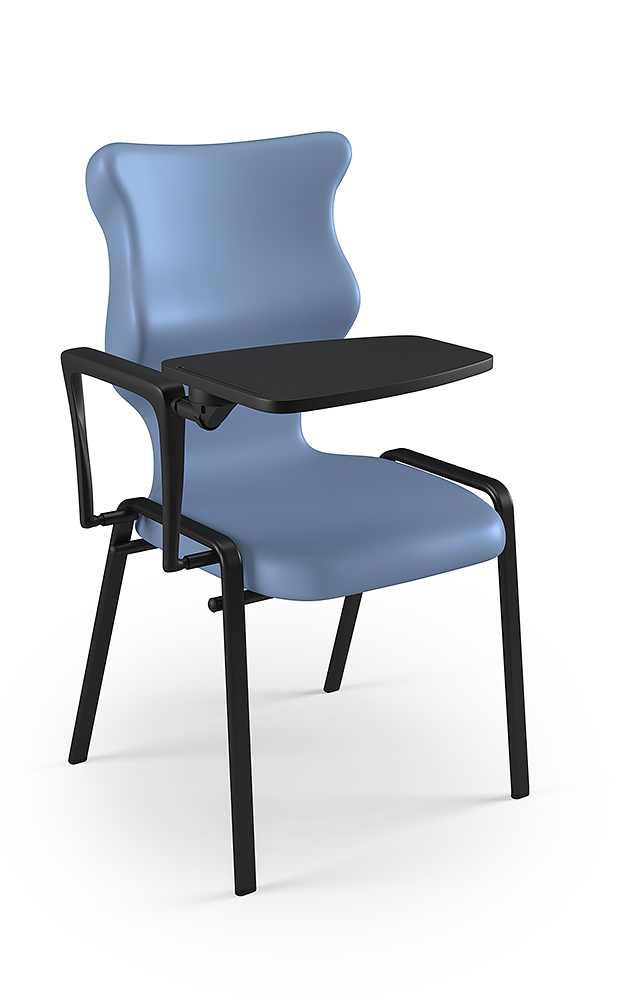 Dobre krzesło ergonomiczne Student Plus Entelo szkolne - Pastelowy niebieski RAL 5014